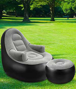 Inflatable outside furniture perfect for movie night