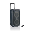 2000W Powered Speakers with Mic Speaker Stands